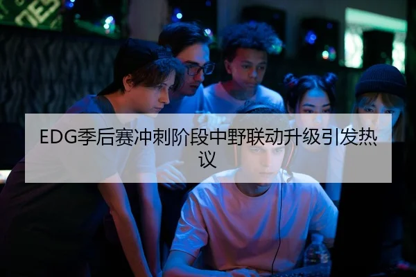EDG季后赛冲刺阶段中野联动升级引发热议